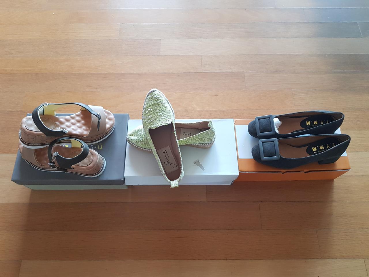 새제품 여성 신발 샌들 구두 일괄시 4만원에 정리해용