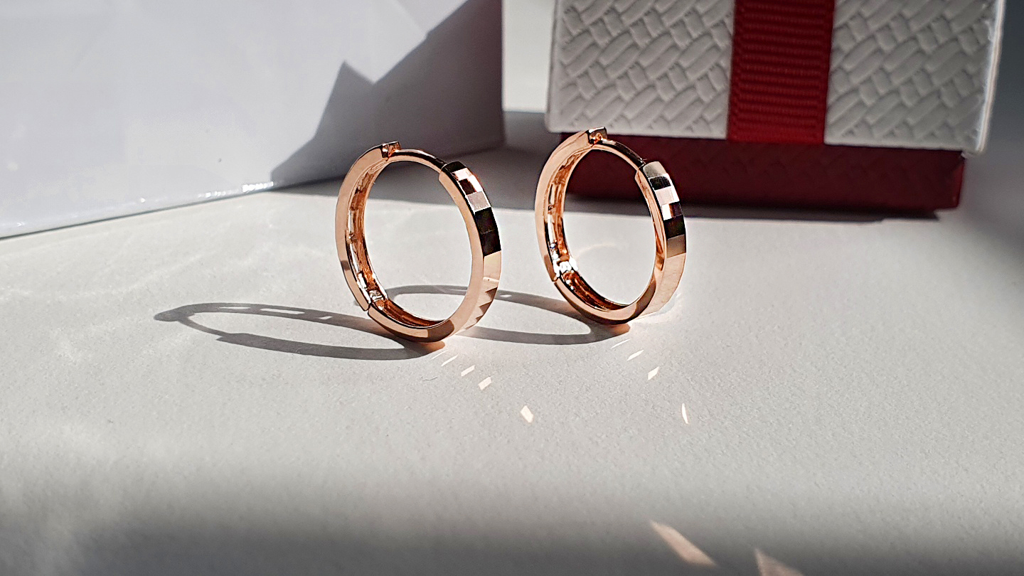 14k 원터치 귀걸이