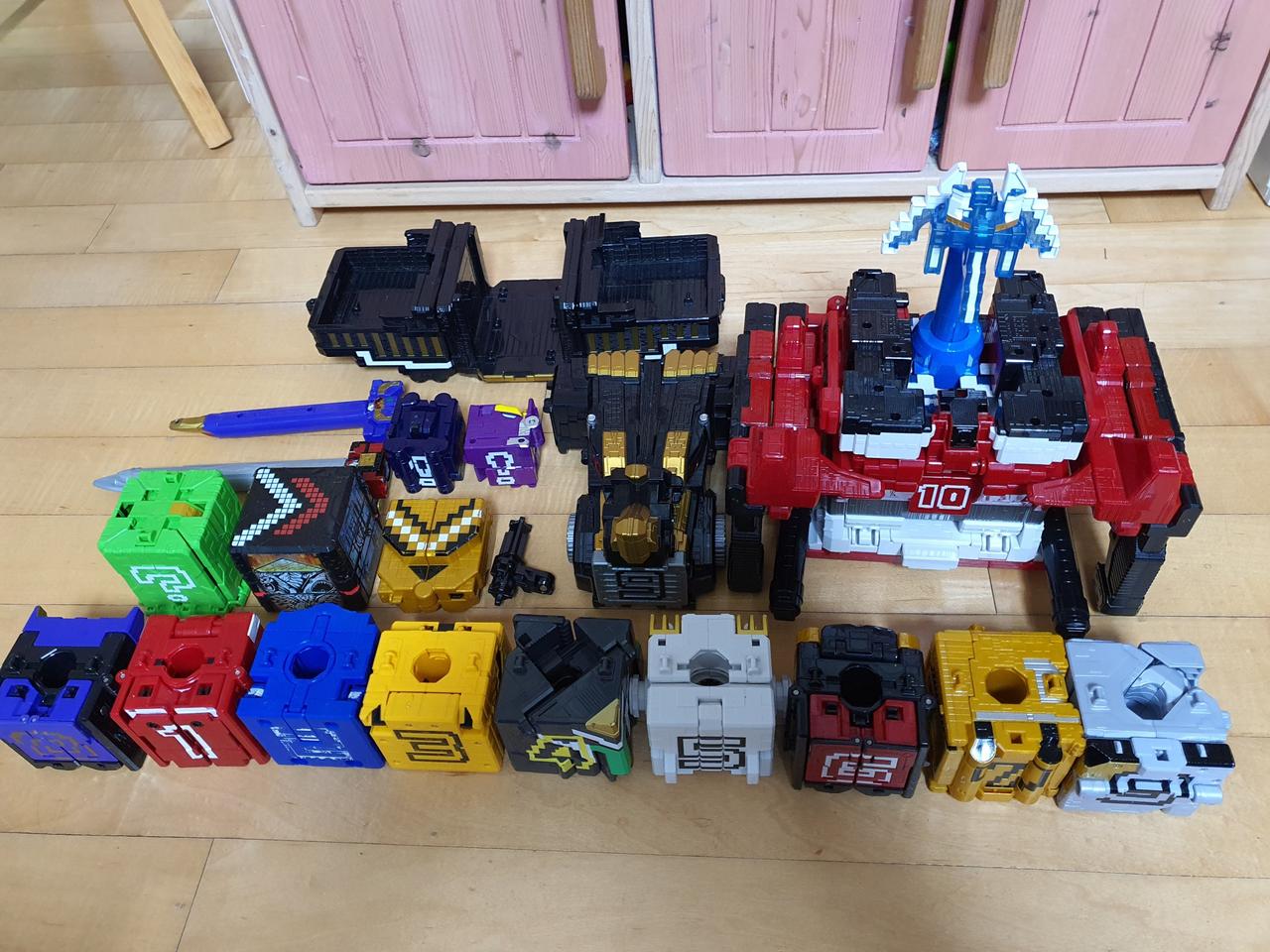 파워레인저 애니멀포스 세트 (애니멀킹+와일드킹+라이드킹+오션엠페러 등)