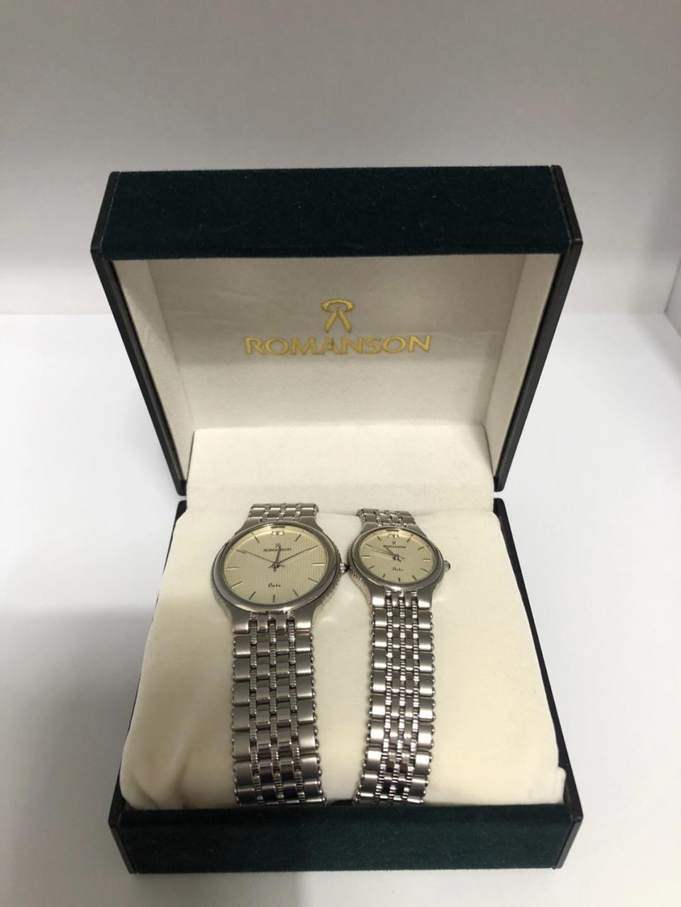 ROMANSON 남녀커플시계(로만손 시계)