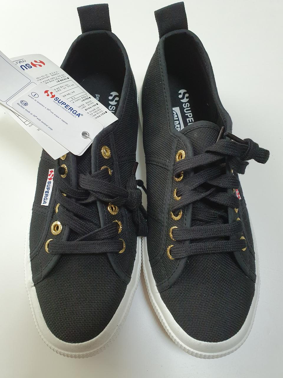 수페르가 2750 블랙 스니커즈 (260) /운동화