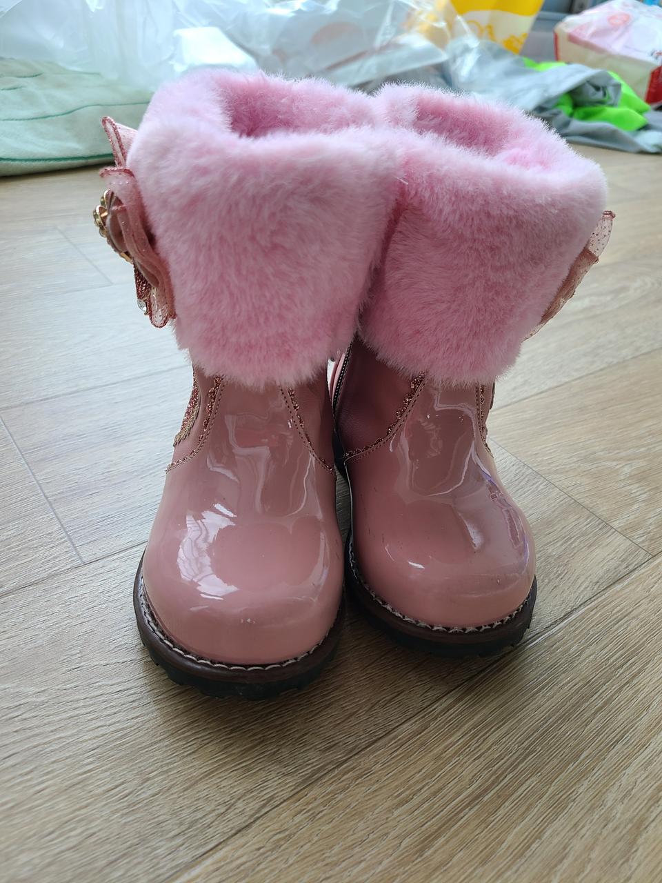 유아겨울부츠 실사사이즈 140 (원래사이즈 150)