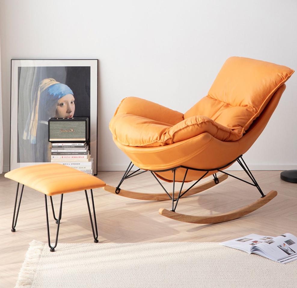 북유럽 스타일 고급 1인용흔들의자 팝니다