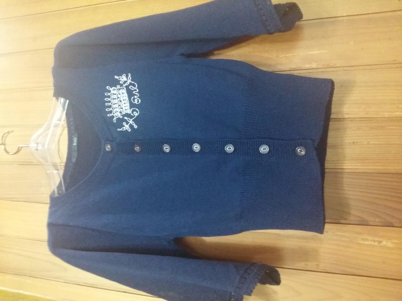 enc 새상품 볼레로스타일 숏 니트 카디건입니다