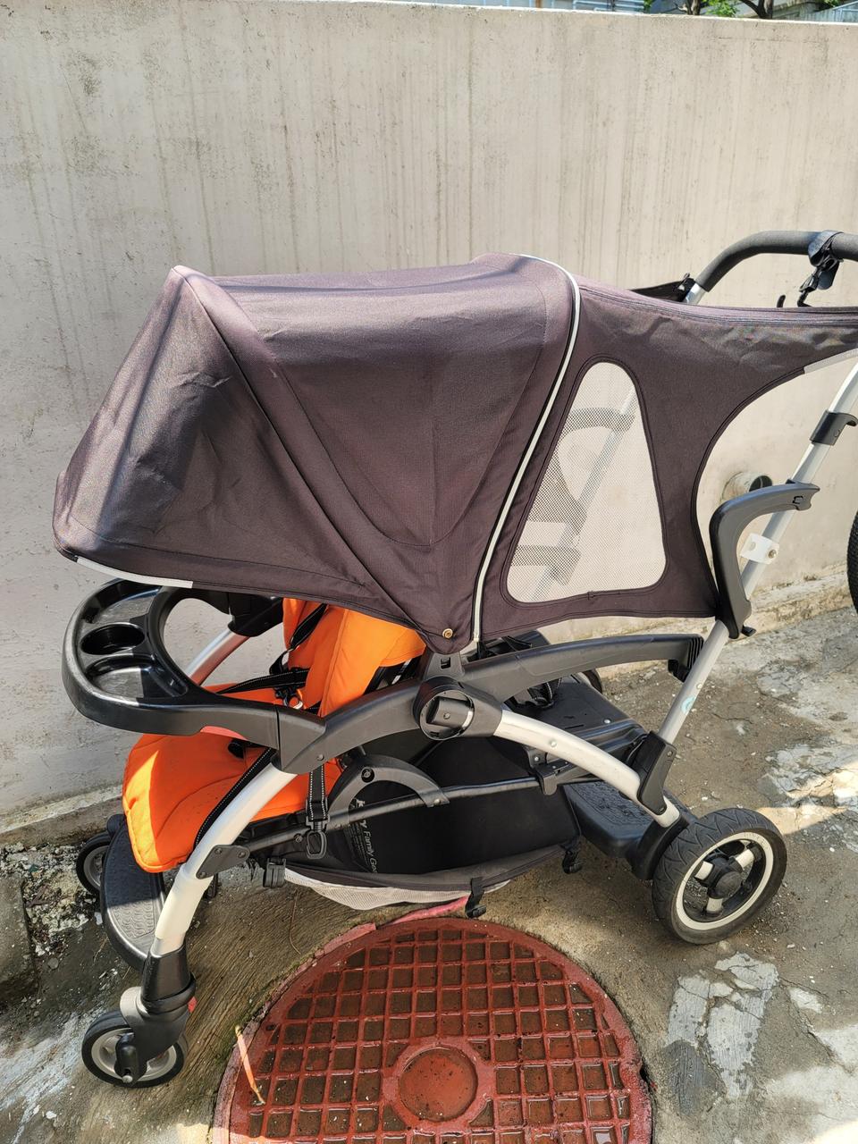 쥬비 에르고 카부스 2인용 유모차