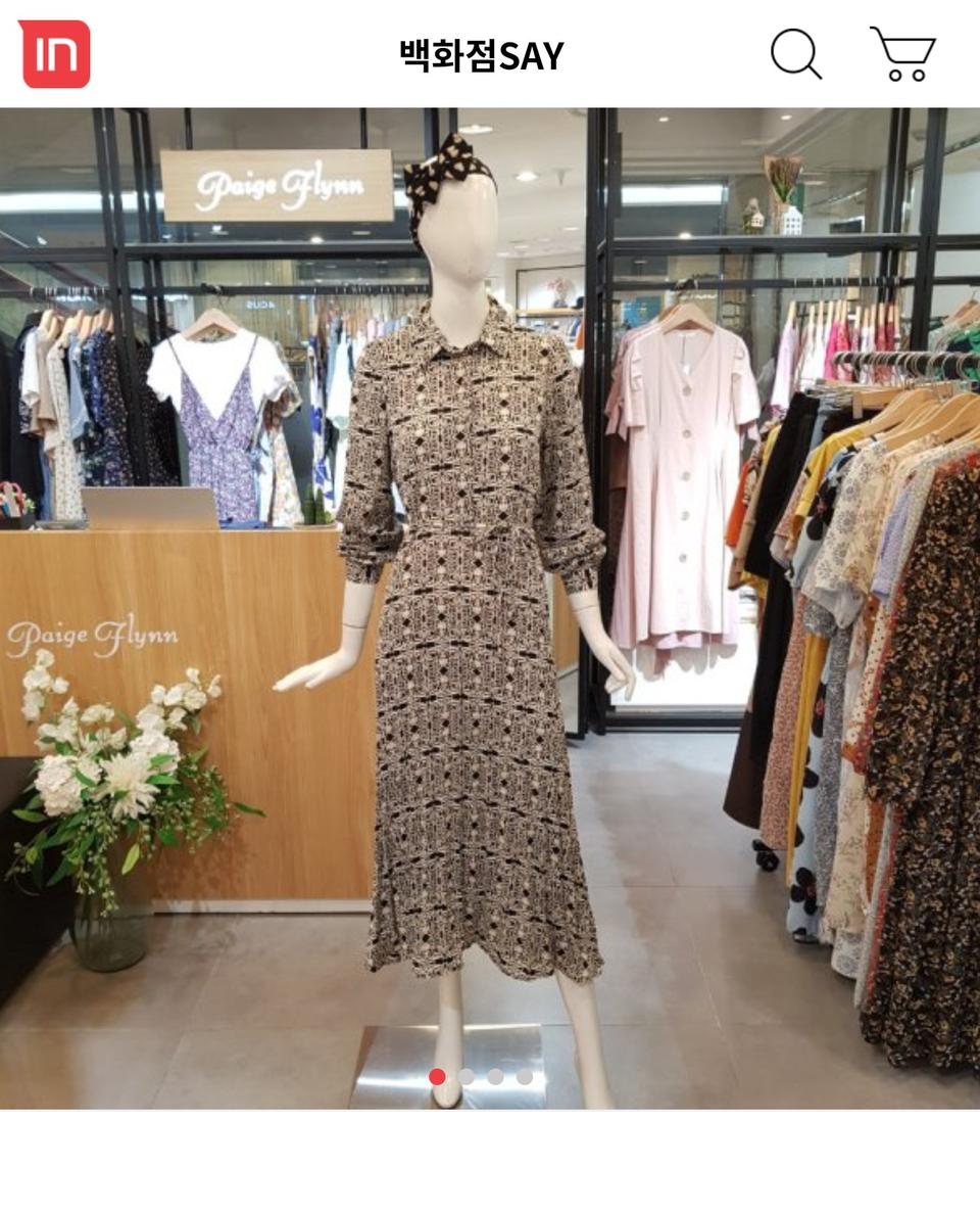 [새상품/특가] 고급스런 럭셔리 롱원피스