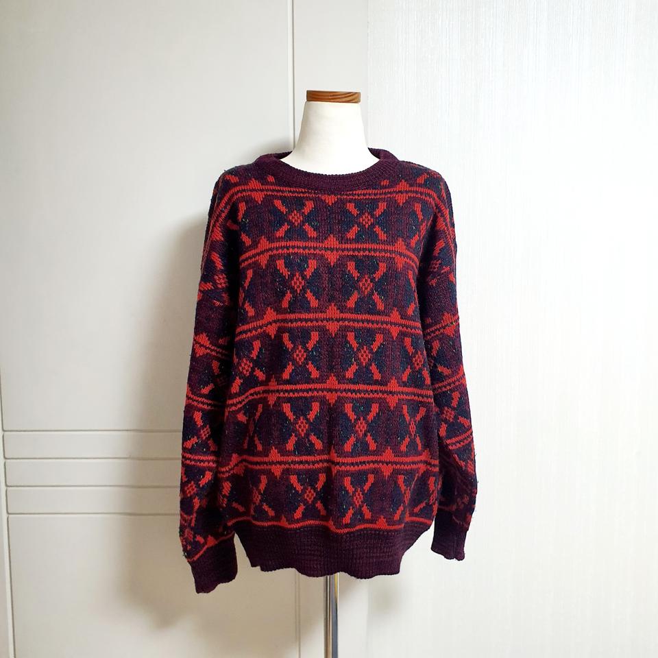 빈티지 스웨터 니트