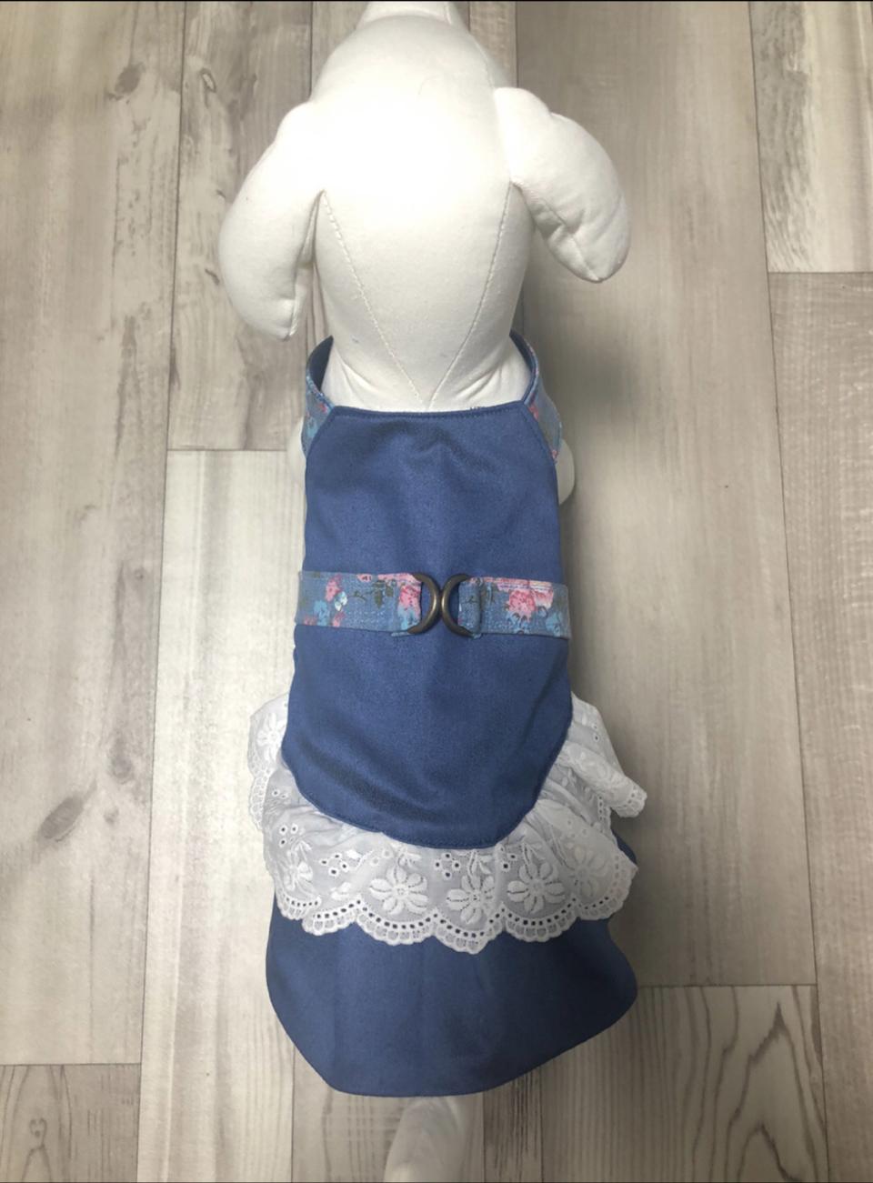 (핸드메이드 강아지옷 청원피스L사이즈