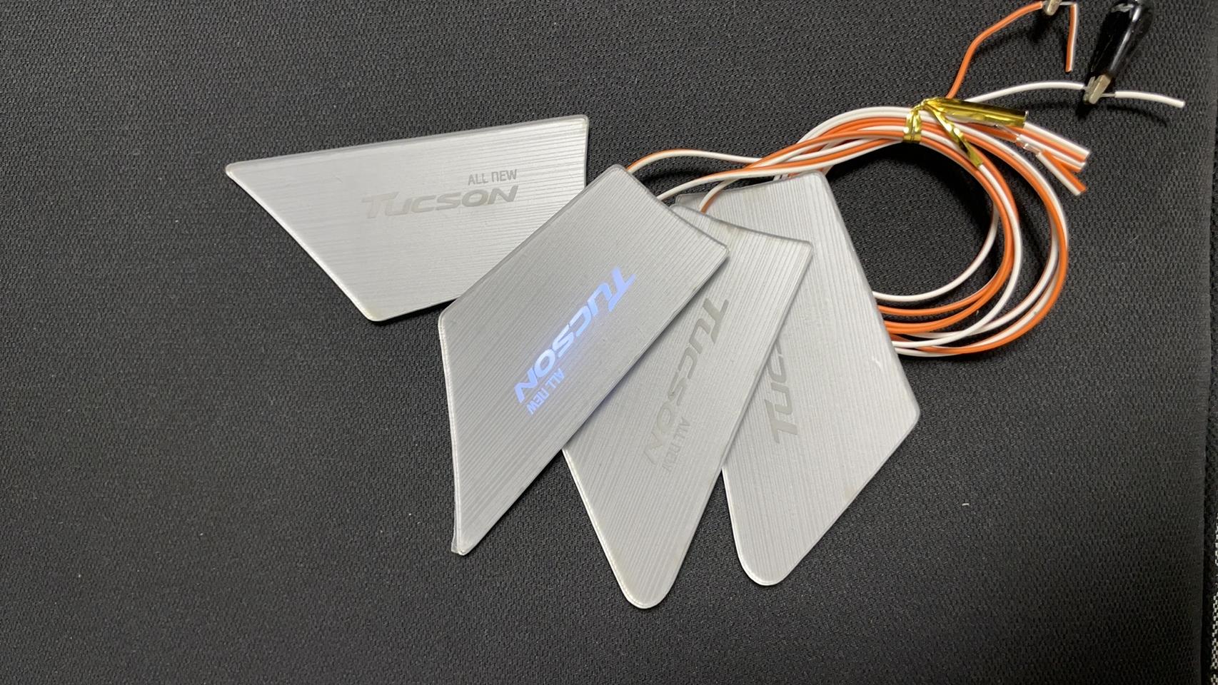 올뉴투싼 LED 도어캐치