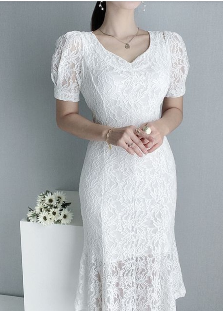 셀프웨딩 원피스 S 새상품