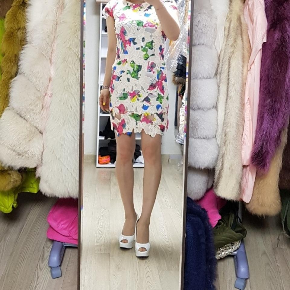 수입 입체꽃원피스