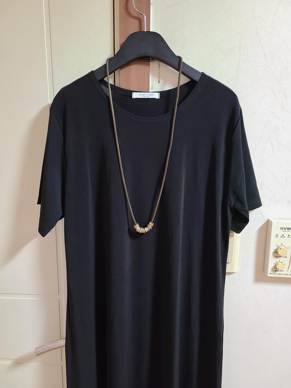 포인트 롱 목걸이 악세사리