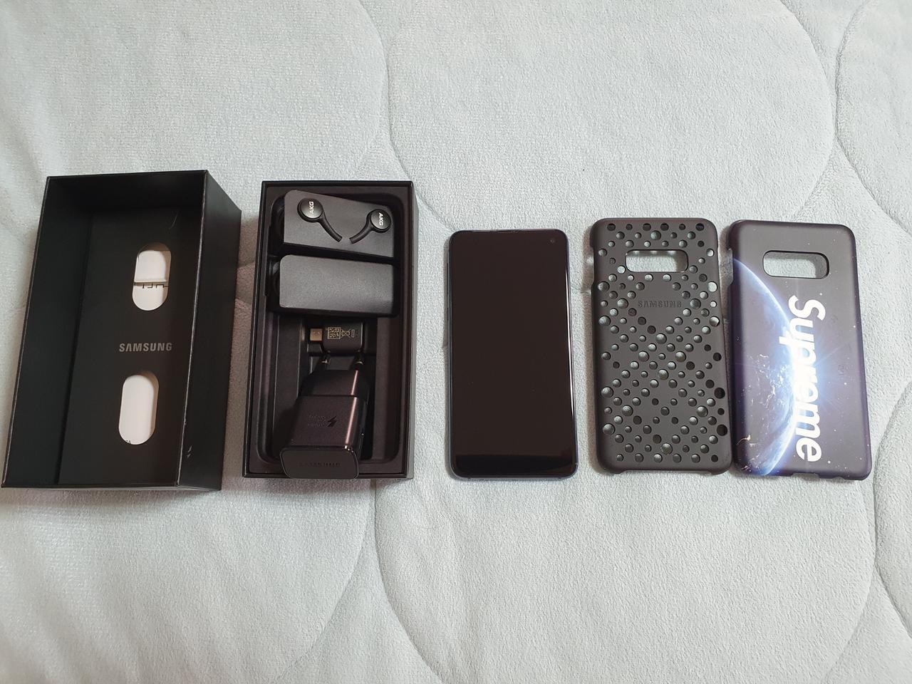 부산) 갤럭시 s10e 블랙 풀박스입니다