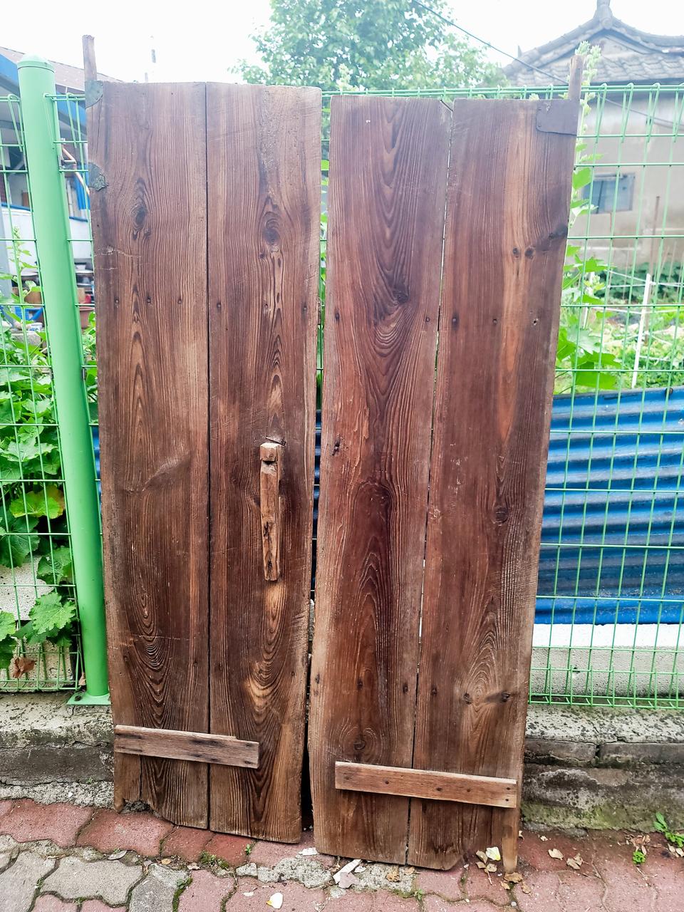 옛날 부엌문 1벌입니다.(밑글 꼭 확인하세요)