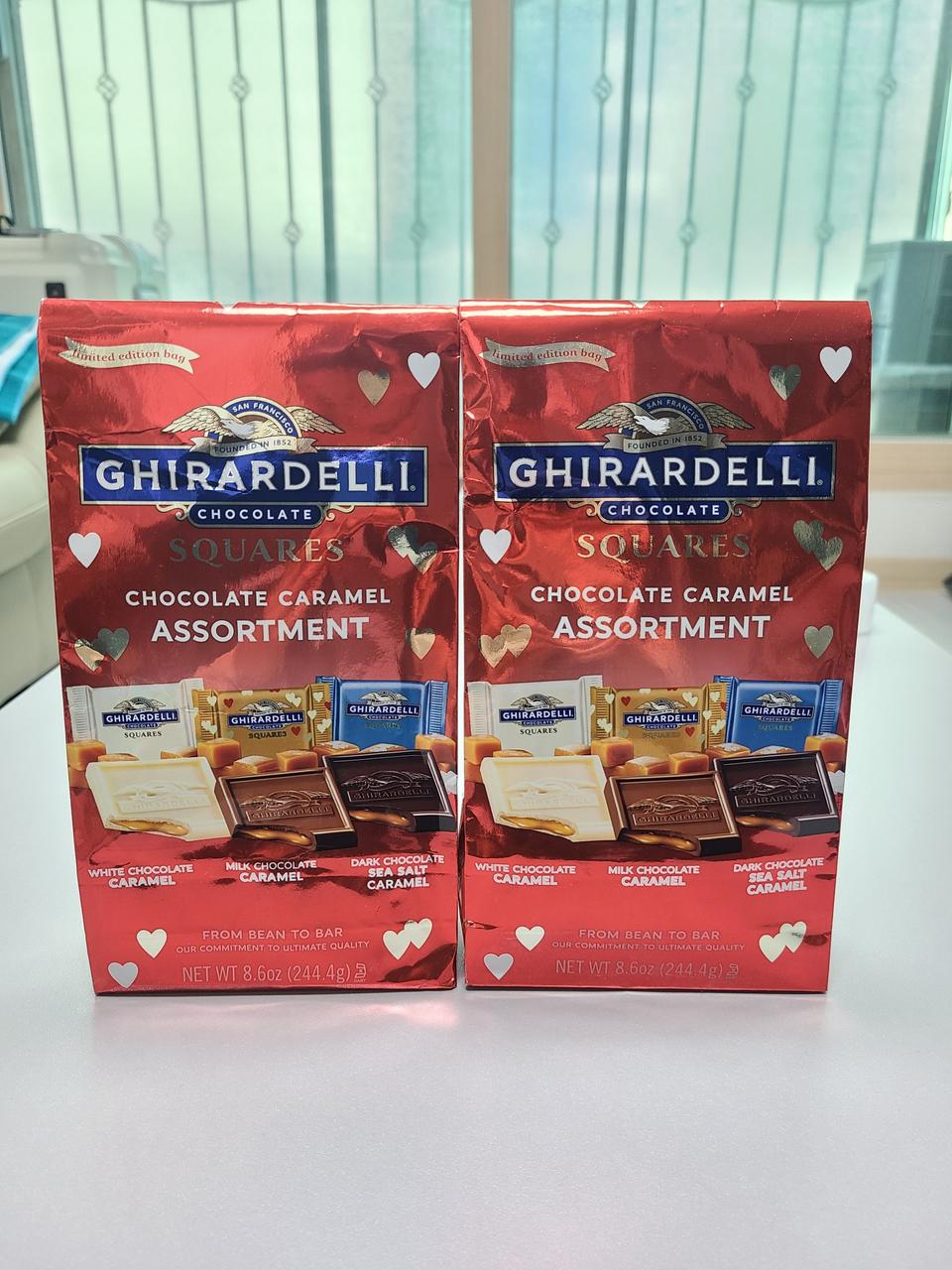 기라델리 초콜렛 스퀘어 카라멜 3종