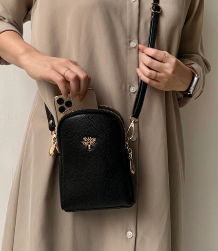 [미니백]골드우드 핸드폰 가방