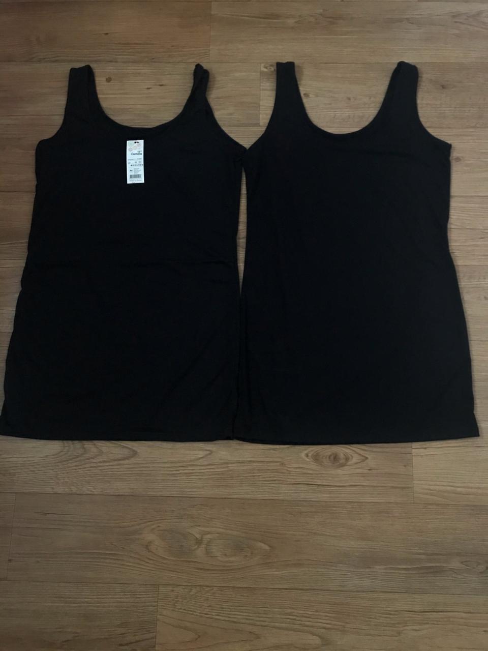 검정 롱 나시 2개