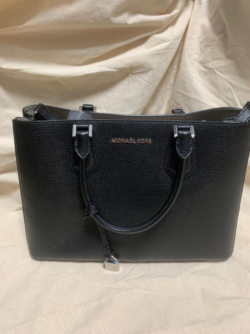 가격내림 정품 마이클코어스가방 블랙 가죽 숄더백