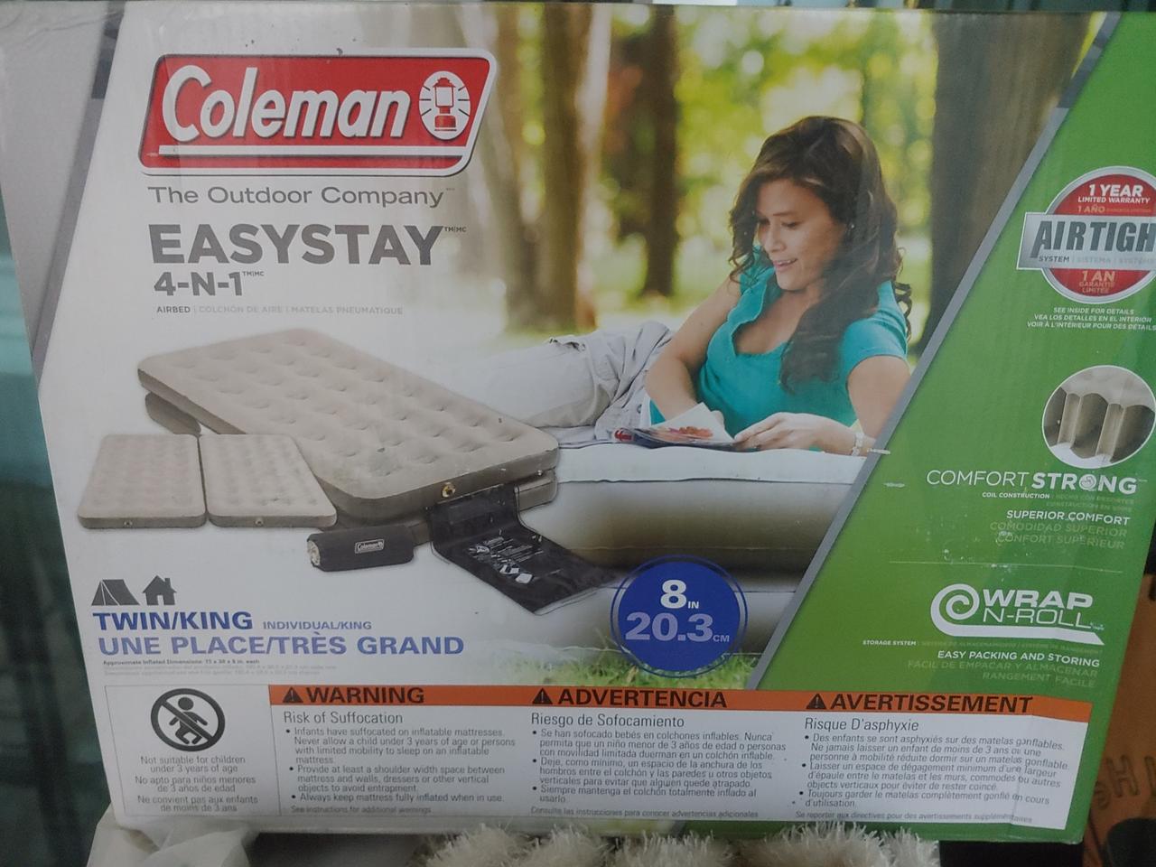 [콜맨] 이지스테이 4 in 1 에어 매트(미개봉새제품)