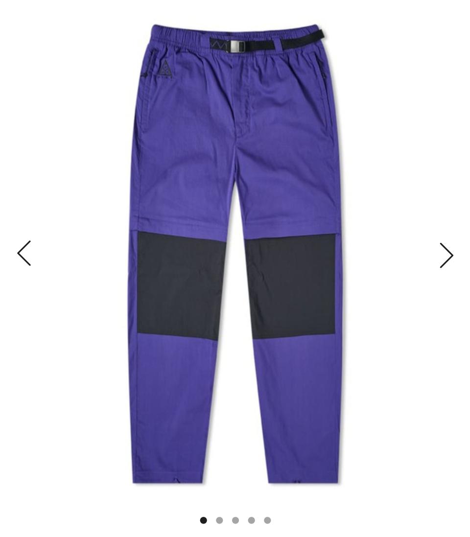 나이키acg 2in1 팬츠.s 새제품