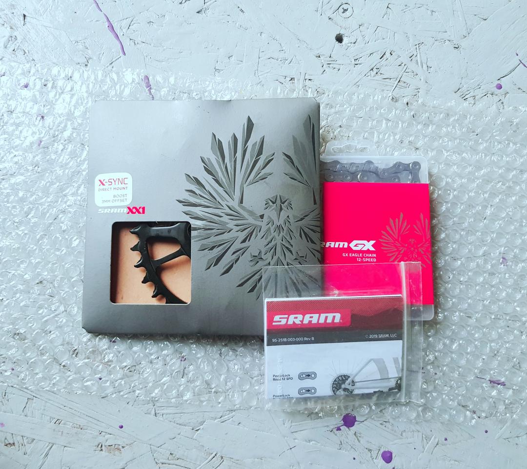 32t 3mm 체인링 체인 세트.