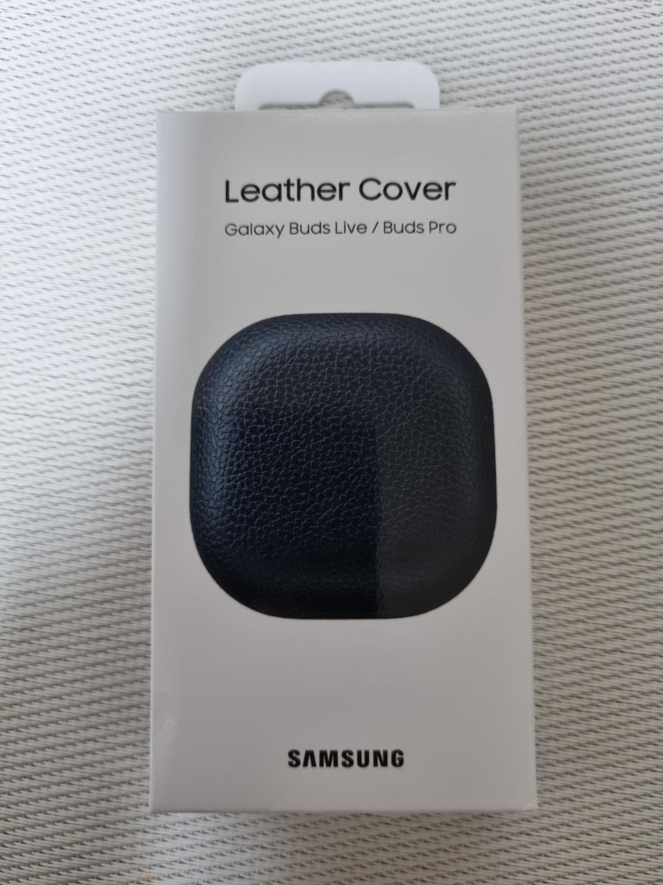 삼성 갤럭시 버즈 프로/라이브 케이스 레더 커버 EF-VR180