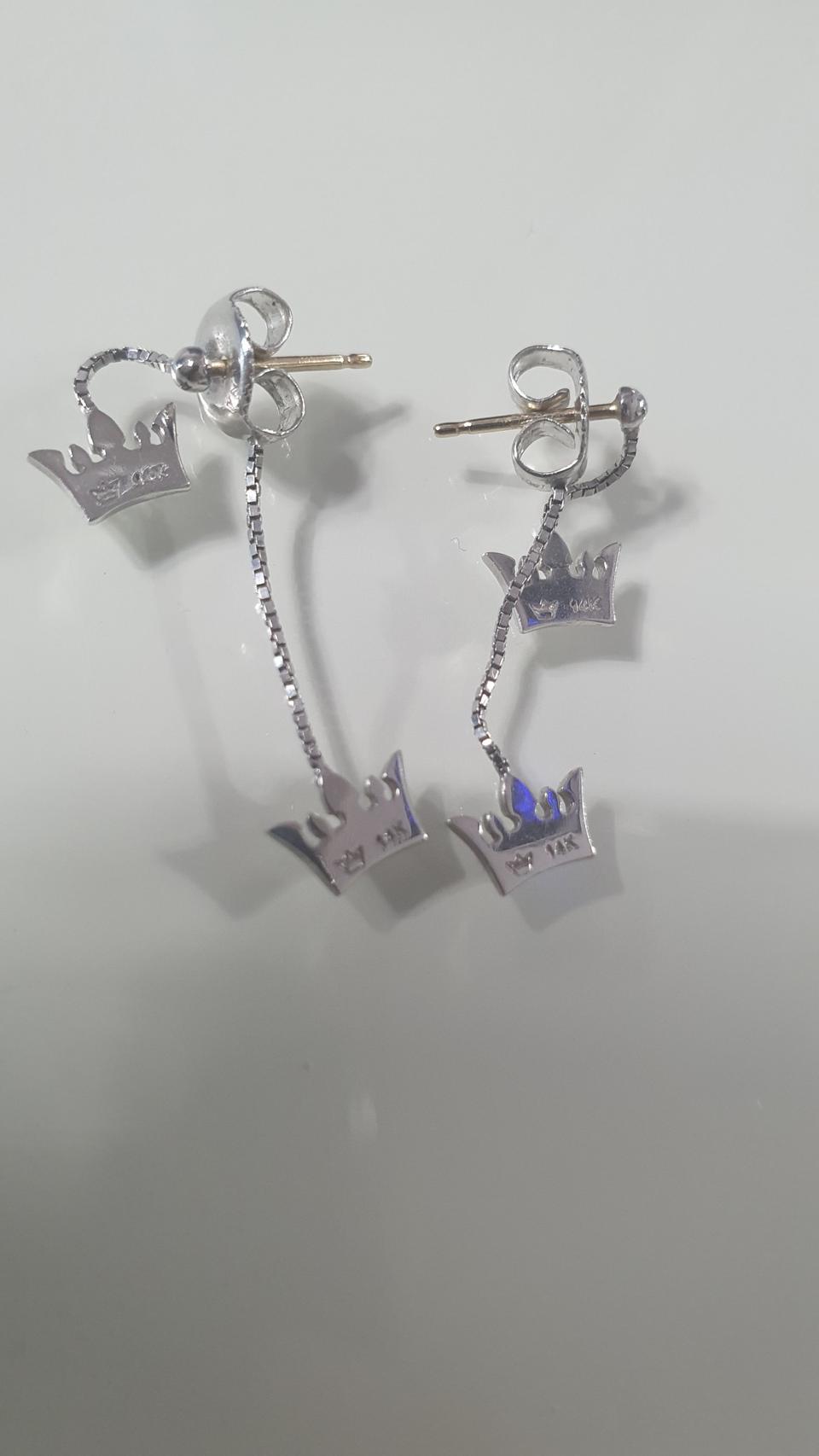 제이에스티나 정품 14k 귀걸이