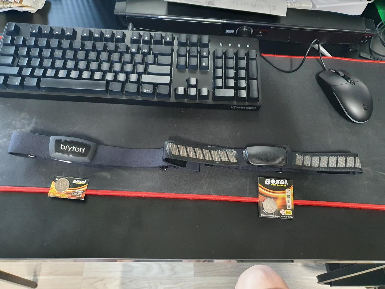 가민, 브라이튼 심박계 + 추가 배터리 판매합니다