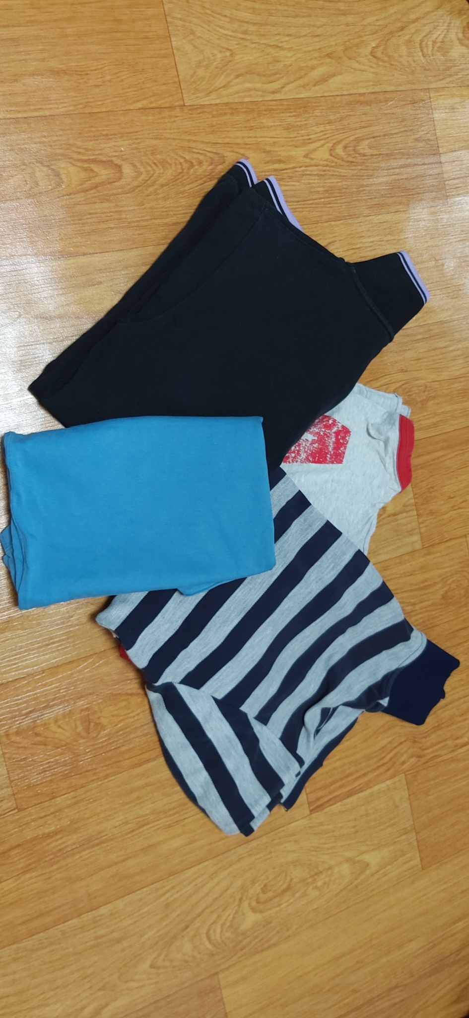 작업복ㆍ반팔티셔츠  4총 세트ㆍ100