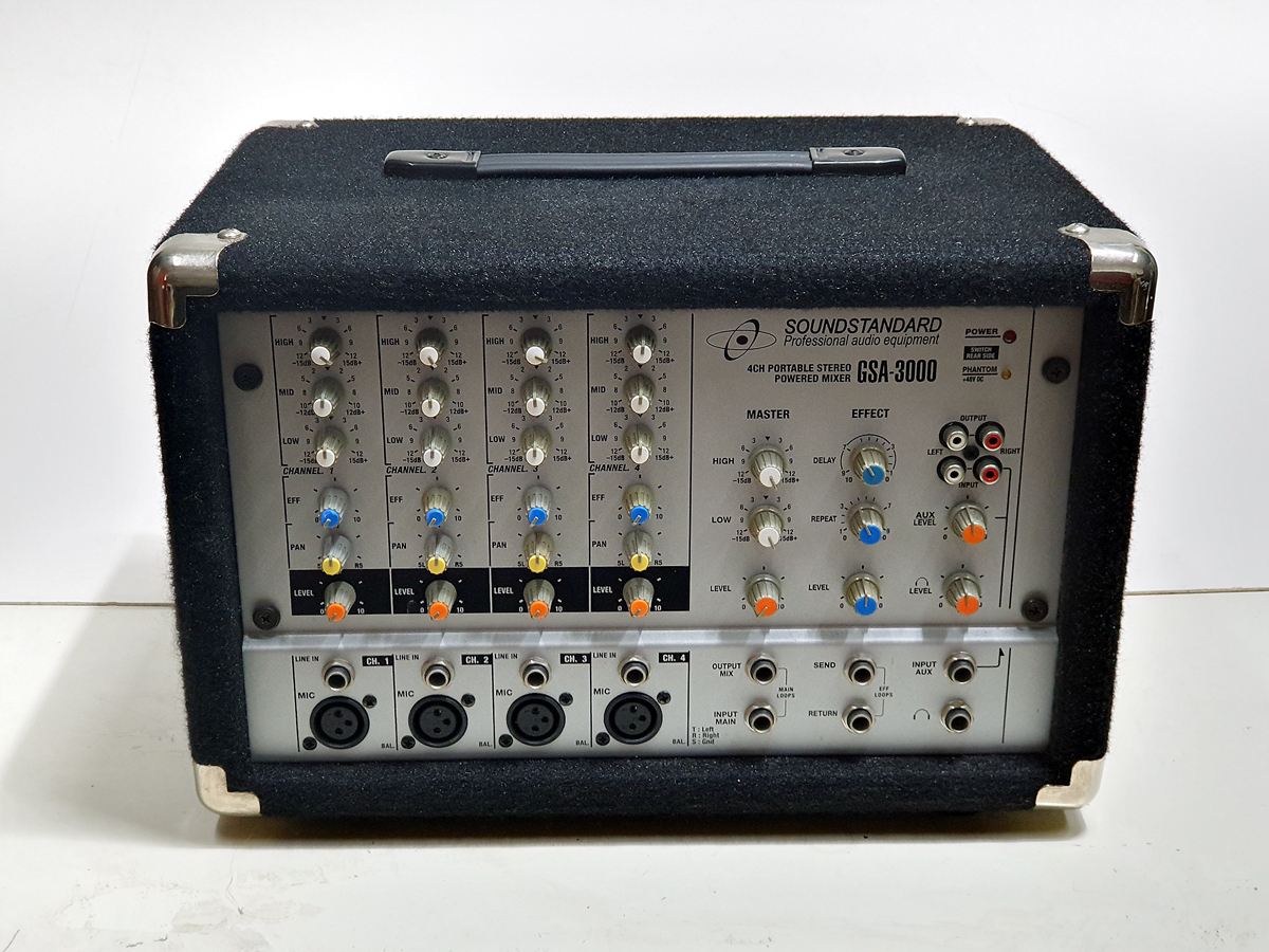 SOUND STANDARD GSA-3000 다용도 앰프 이펙터 내장