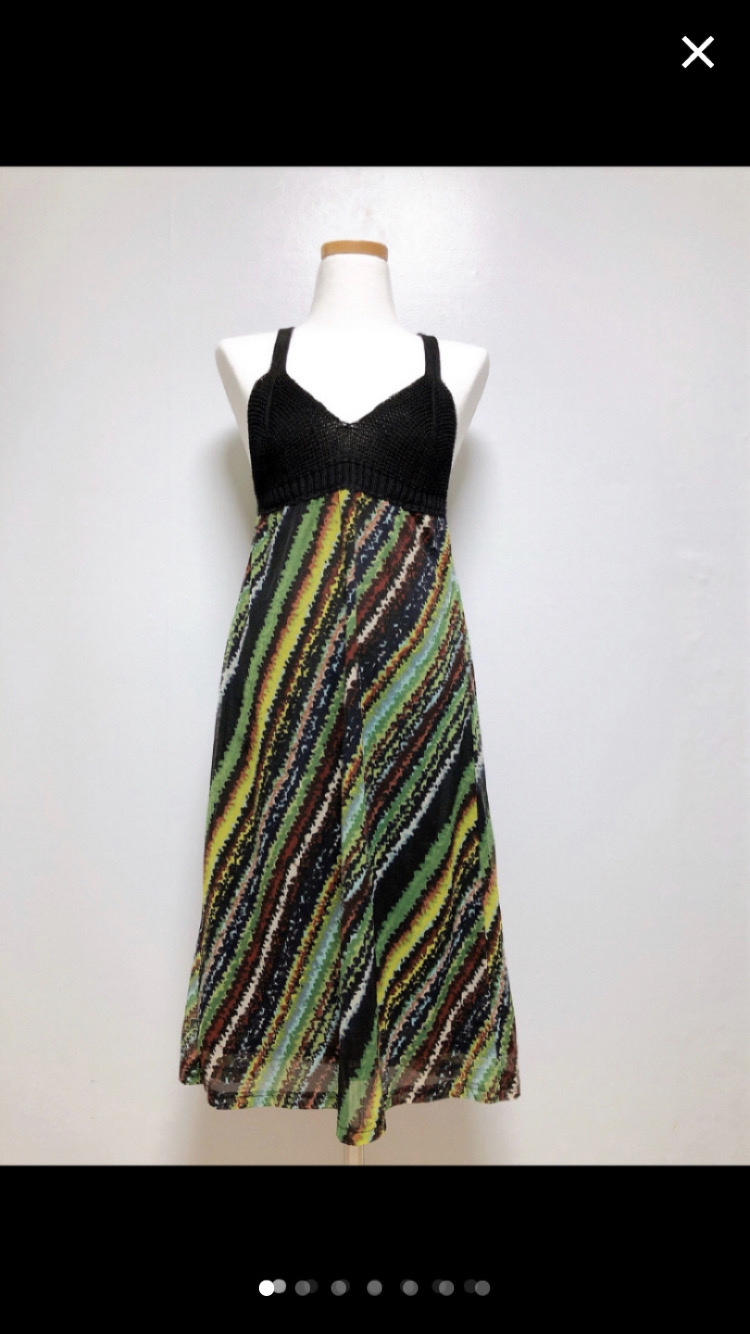 이디엄 뷔스티에 원피스