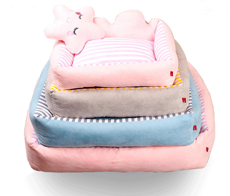 반려동물 사각방석 강아지 쿠션 고양이 침대 애완 집 반려견 하우스