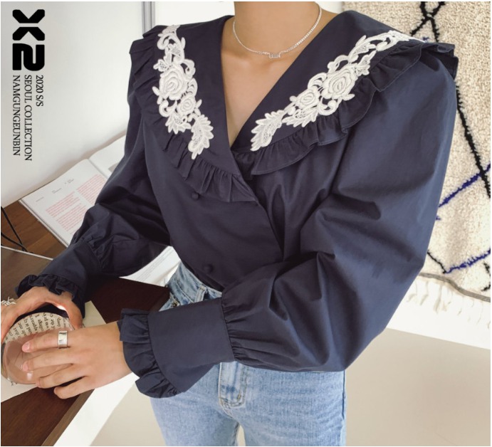 제곱 모모 블라우스