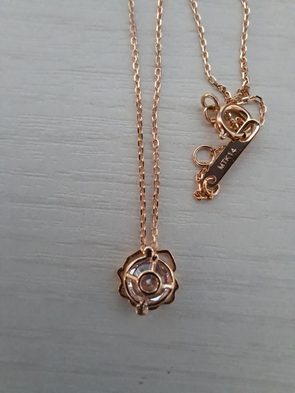 14k 목걸이 귀걸이셋트