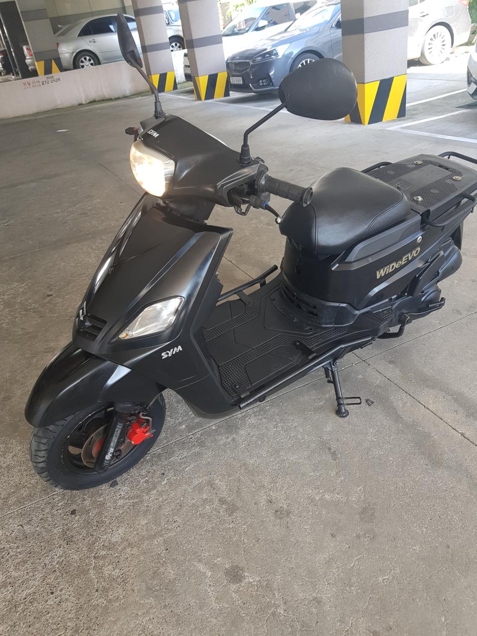 Sym와이드에보125오토바이스쿠터판매