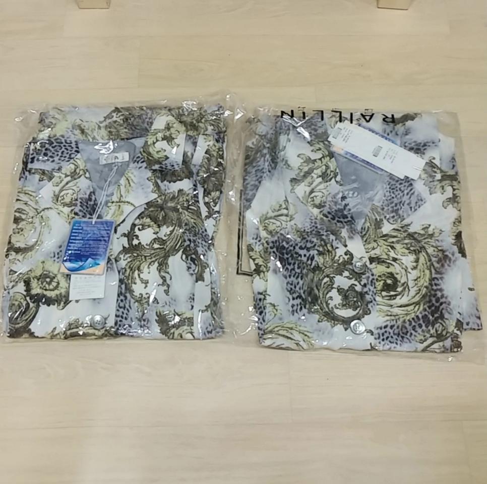 (새옷) 풍기인견 100% 반팔셔츠 77(S)