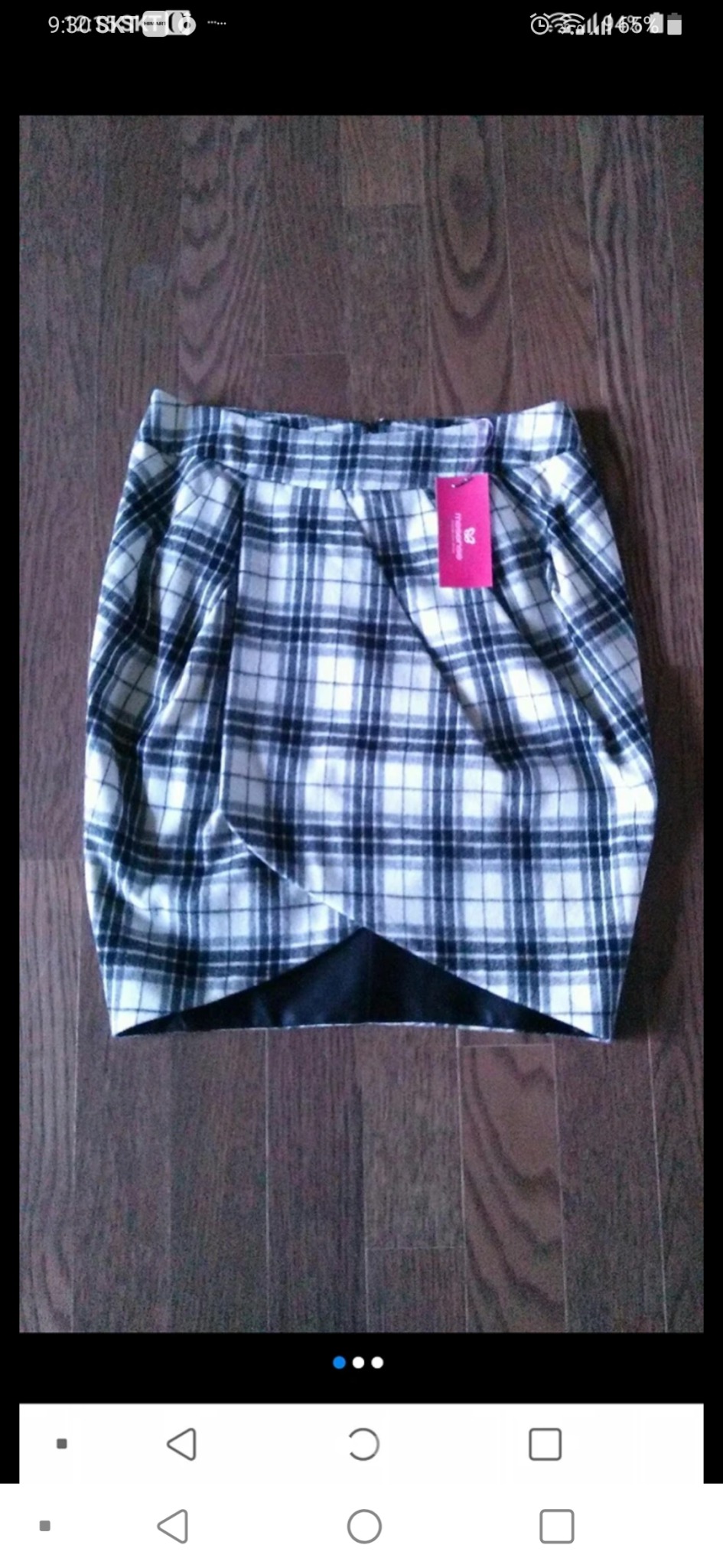 미센스 모직스커트 완전새거!