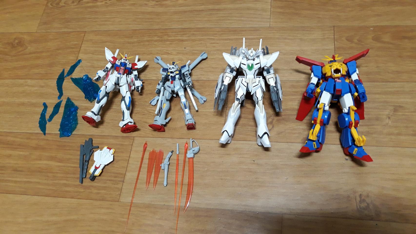 hg 빌드 파이터 조립 건담