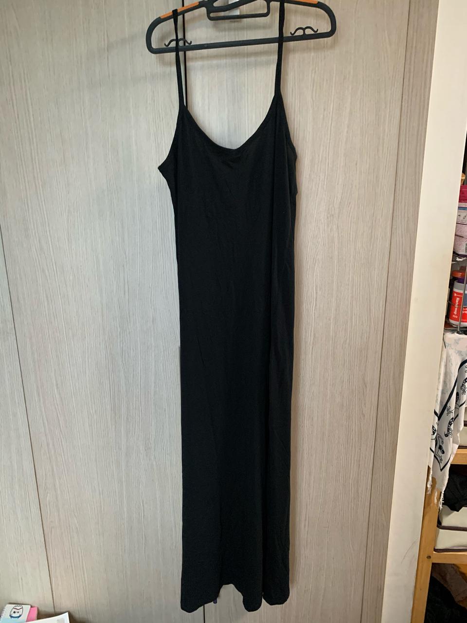 자라 블랙 롱 나시 원피스 (Size :L)