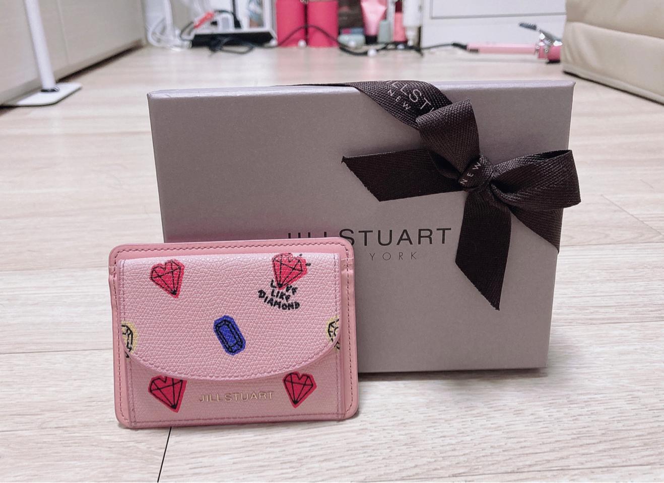 질스튜어트 쁘띠 다이아 카드지갑