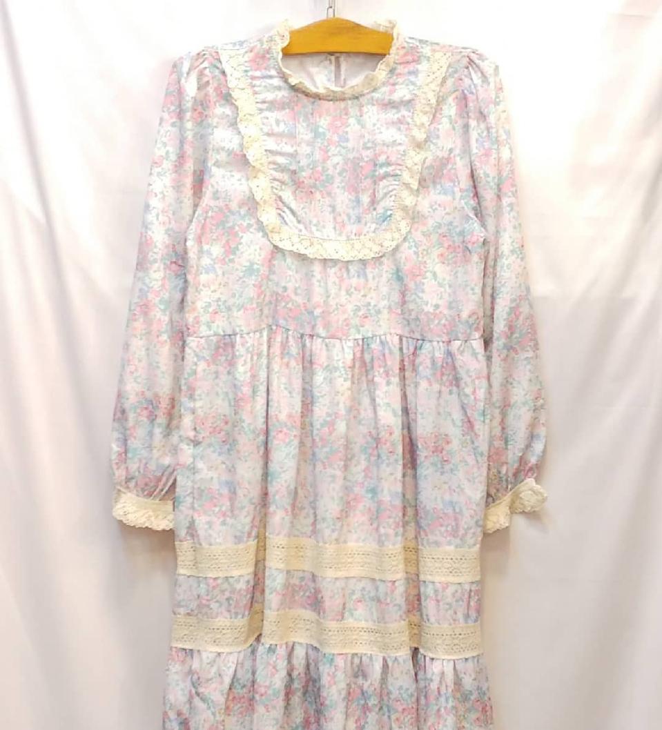 쉬폰 레이스 원피스