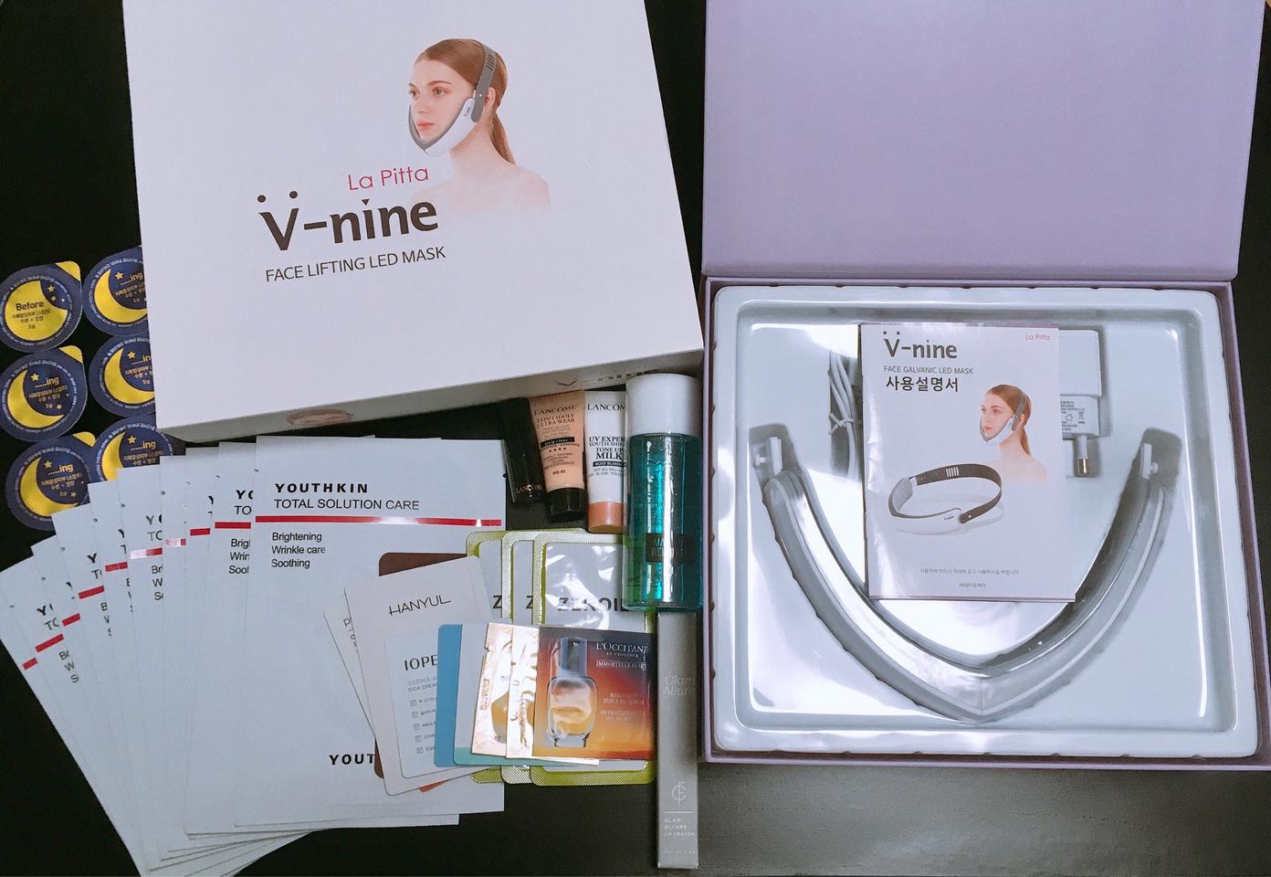 브이나인 갈바닉 LED 마스크