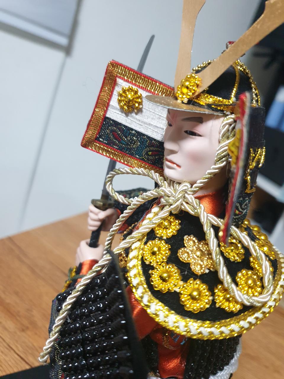 수제 사무라이 인형&고양이저금통