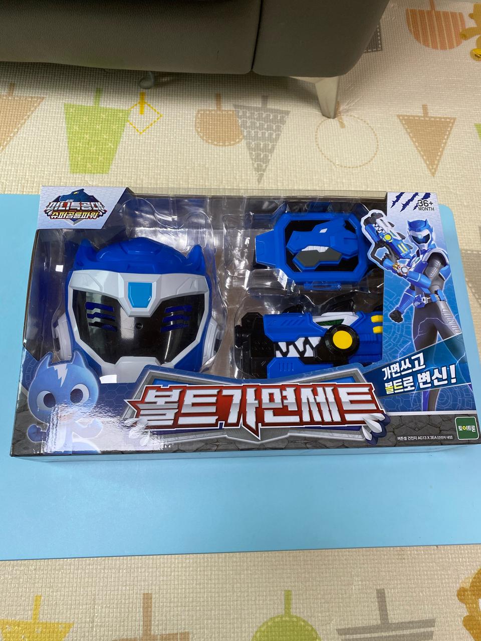 미니특공대 슈퍼공룡파워 볼트 가면세트