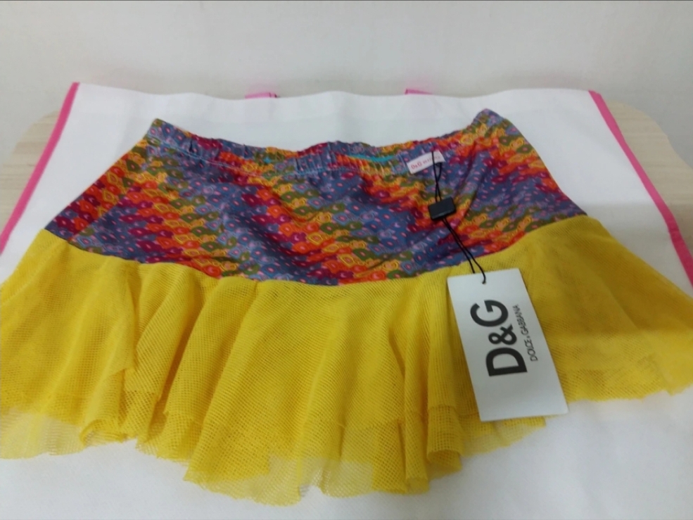 돌체앤가바나 비치웨어 랩스커트 수영복