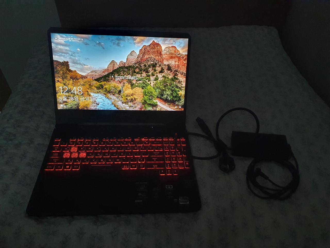 오늘한정 65만 TUF ASUS게이밍 노트북 일단 연락 주세요