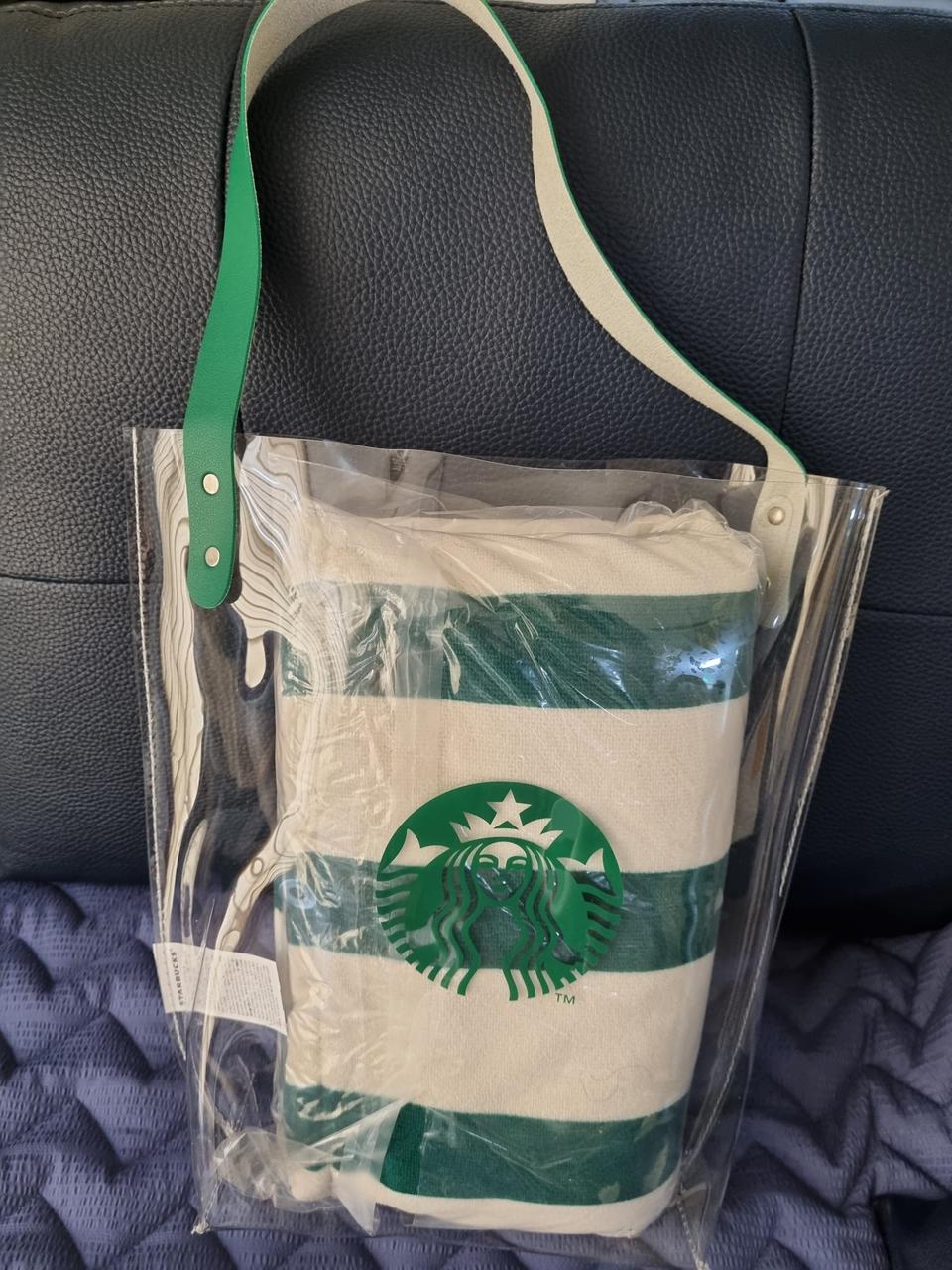 스타벅스비치백 타올