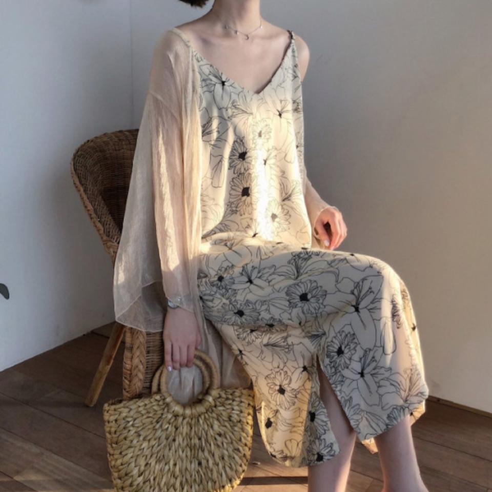 새상품sale❤ 뷔스티에나염롱ops