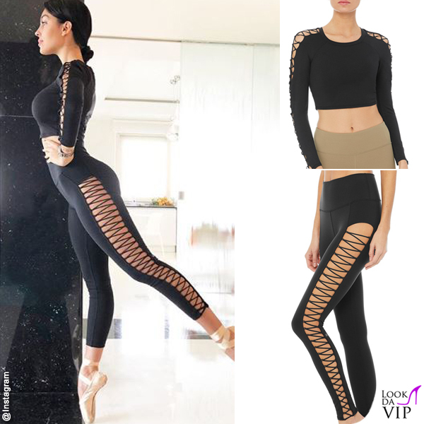 새상품)Alo yoga 하이라인 레이스업 레깅스S 