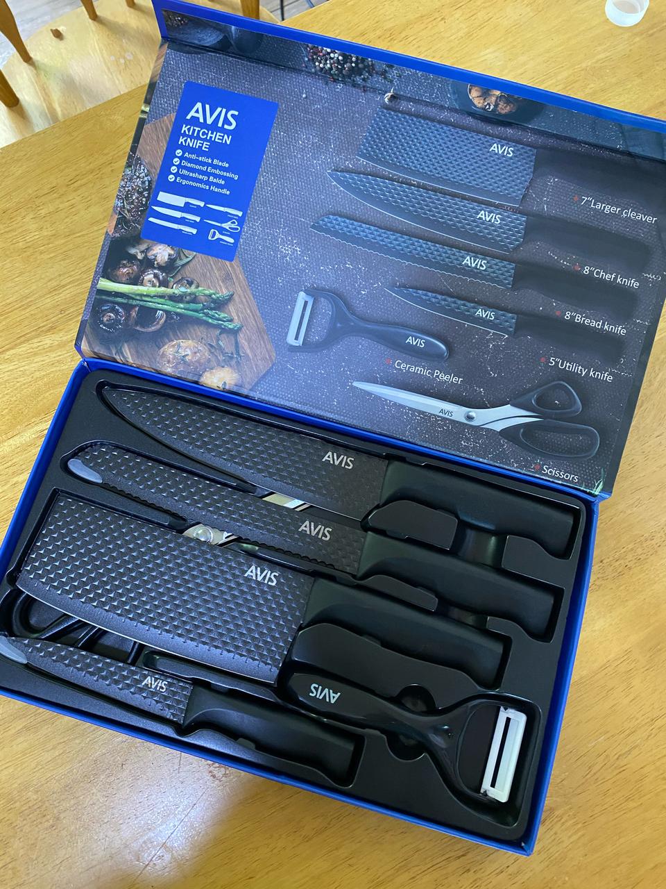 고급 칼세트 6종